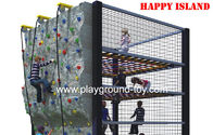 Bambini all'aperto verticali che scalano attrezzatura, strutture di scalata dei bambini per la loro concorrenza per la vendita