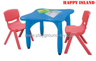 Il La Cosa Migliore Tabella del quadrato della mobilia dell'aula di asilo di centro sociale con materia plastica per la vendita