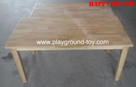 Tabella di legno solida della mobilia dell'aula di asilo per l'apprendimento dei bambini per la vendita