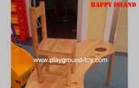 Mobilia dell'aula di asilo del legno duro, le sedie dei bambini di legno solidi per la vendita