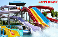 Grande parco di divertimenti dell'acqua dell'acquascivolo della vetroresina per il parco di divertimenti per la vendita