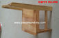Mobilia dell'aula di asilo del legno duro, le sedie dei bambini di legno solidi fornitore 