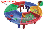 Porcellana Il campo da giuoco all'aperto dei giocattoli dei bambini scherza i giocattoli per i giocattoli di plastica della superficie freatica della sabbia del mobilio scolastico distributore 