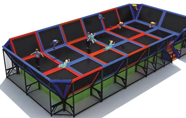 Nuovi trampolini popolari di progettazione per i bambini per il parco di divertimenti
