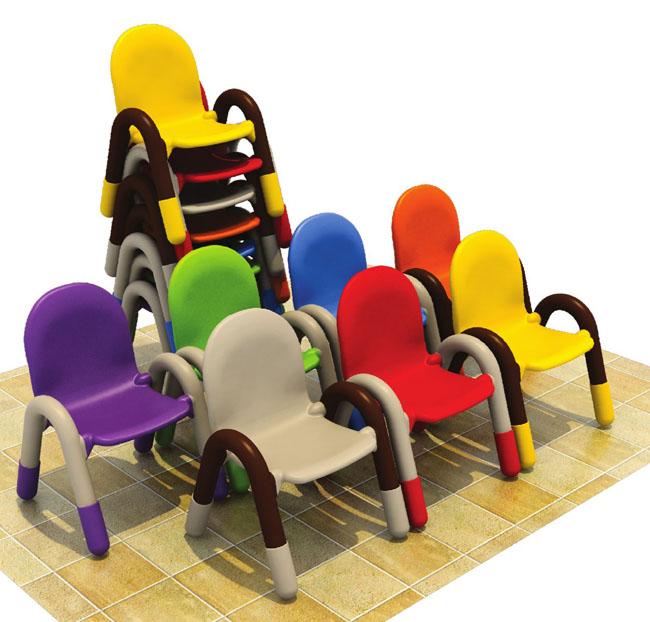 La mobilia dell'aula di prima infanzia scherza la materia plastica di plastica della struttura pp del tubo della sedia