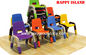 La mobilia dell'aula di prima infanzia scherza la materia plastica di plastica della struttura pp del tubo della sedia fornitore 